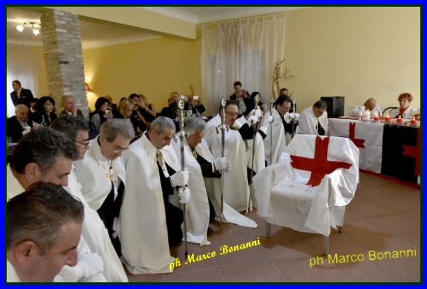 Cavalieri Templari: investiture della Commanderia “Nostra signora di Sion”